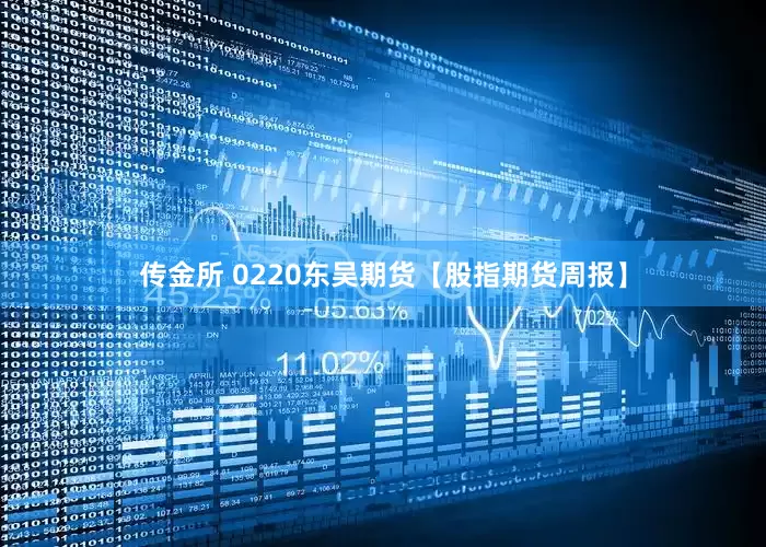 传金所 0220东吴期货【股指期货周报】