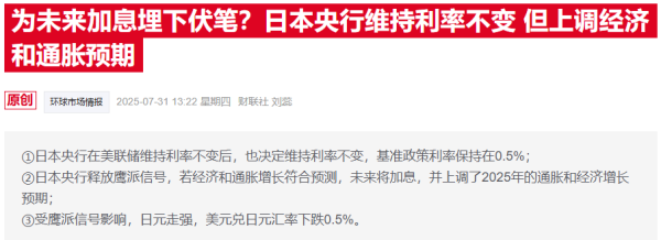易策略 银行巨头三菱日联罕见发声 呼吁日本央行尽早加息以应对通胀