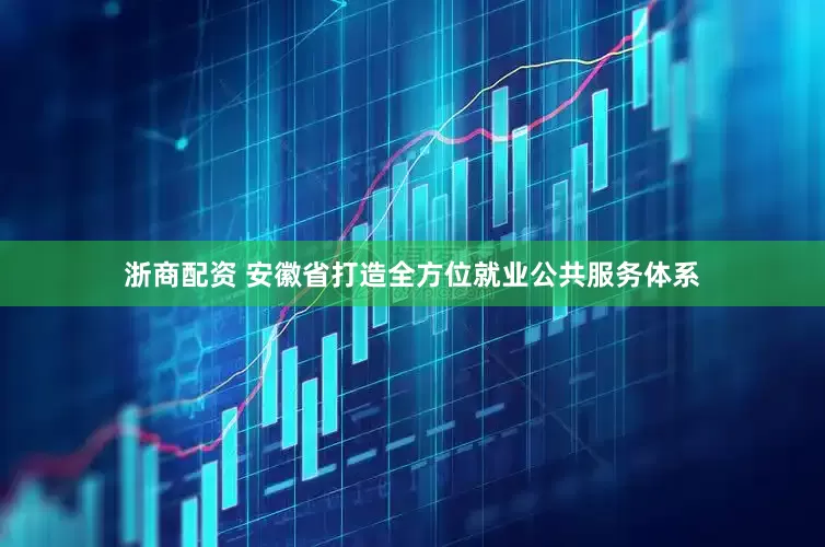 浙商配资 安徽省打造全方位就业公共服务体系