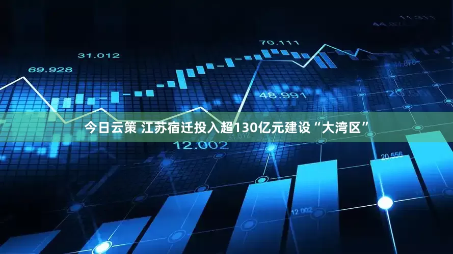 今日云策 江苏宿迁投入超130亿元建设“大湾区”